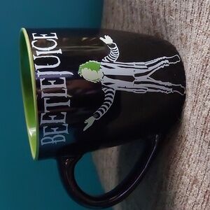 Warner Bros Beetlejuice The Ghost With The Most Mug 25 oz